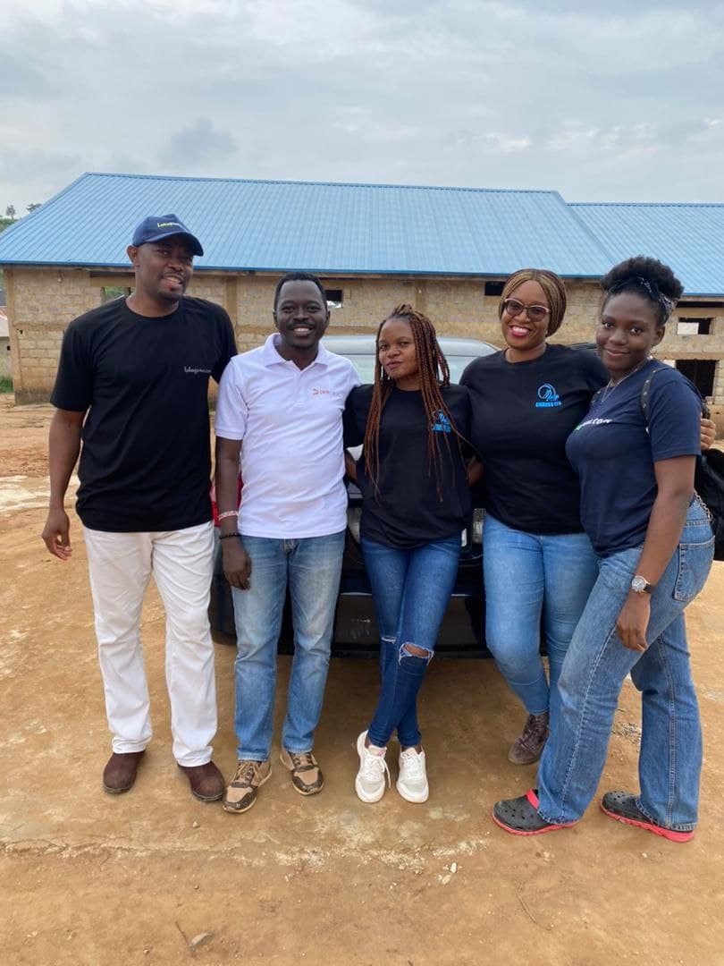 Smiling medical team